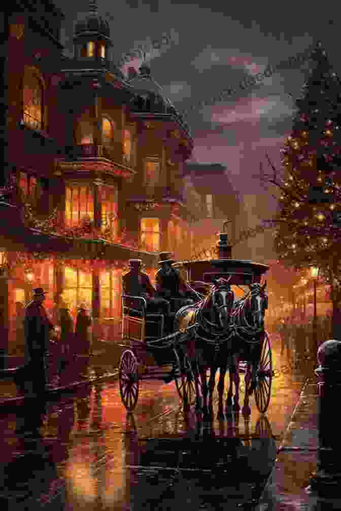 A Bustling Victorian Street, Complete With Horse Drawn Carriages And Gas Lamps Kellynch: Dragon Persuasion (Jane Austen S Dragons: A Regency Gaslamp Dragon Fantasy Adventure 6)