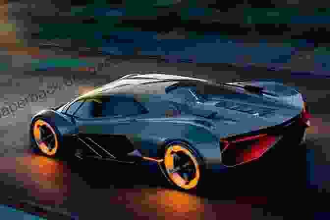 A CG Rendered Image Of The Lamborghini Terzo Millennio, A Futuristic Electric Supercar LitRPG: Start With A Lamborghini: Urban Cheating Rich System Vol 5