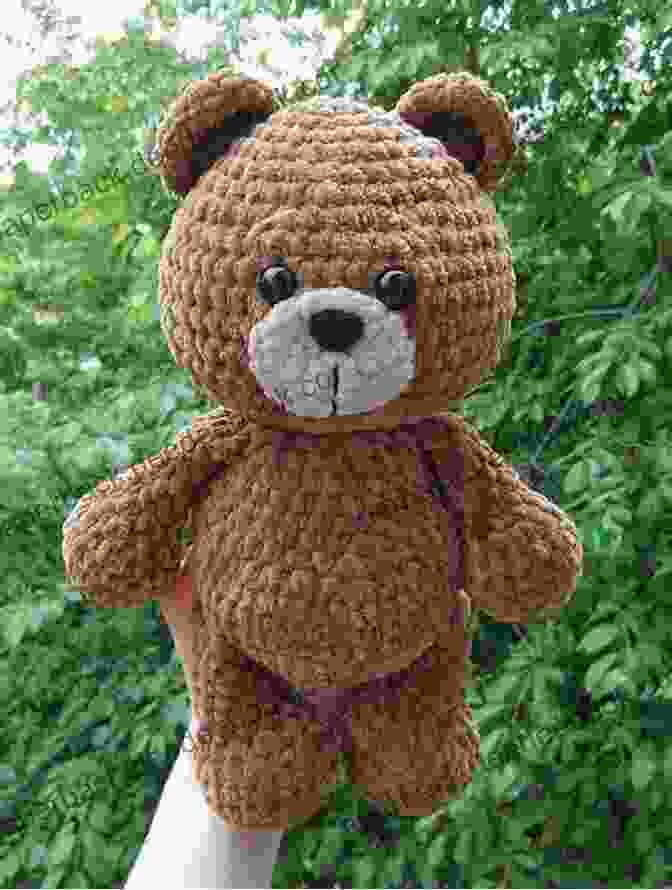 A Crochet Amigurumi Toy Of A Teddy Bear In Soft Brown Yarn Crochet Patterns For Baby Items: Baby Crochet Patterns For Beginners To Advaced