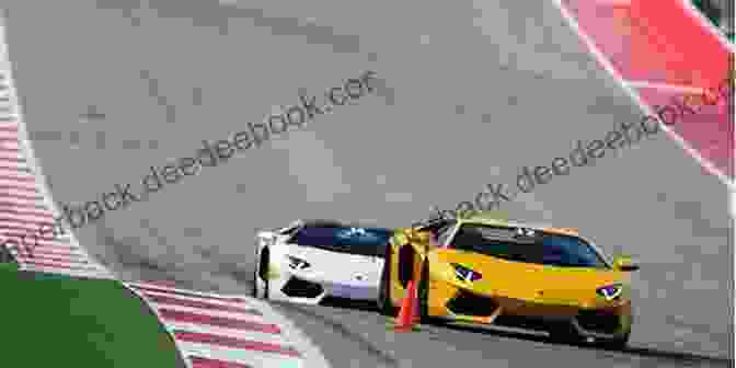 A Group Of Lamborghini Owners Enjoying A Track Day At A Race Track LitRPG: Start With A Lamborghini: Urban Cheating Rich System Vol 5