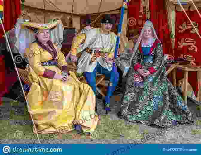 A Group Of Medieval Lords And Ladies, Adorned In Elegant Attire, Discussing Matters Of The Realm Nobles And Knights Of The Middle Ages Children S Medieval History