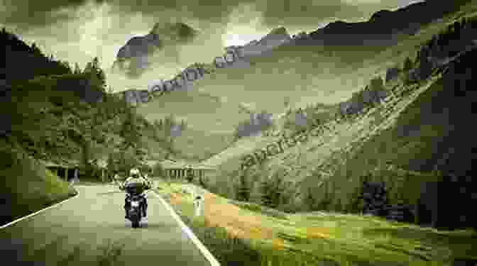 A Motorcycle Rider Riding Through A Scenic Mountain Pass Motorcycle Dreaming Riding The Beauty Way Back In Time Across America