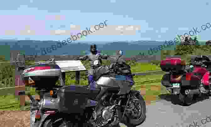 A Motorcycle Rider Stopped At A Scenic Overlook In Appalachia Motorcycle Dreaming Riding The Beauty Way Chapter 12 Appalachia And The Allegheny Highlands