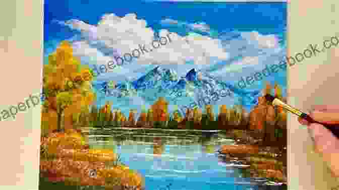 A Person Painting A Landscape With Acrylics Crafts For Calm: Love To Create Every Day