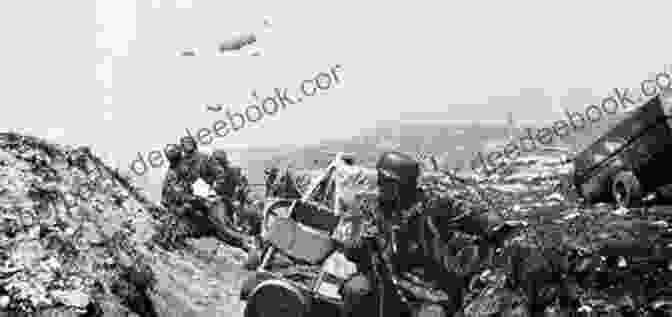 A Scene From The Battle Of Crete, Showing British Troops Fighting German Paratroopers. Never So Proud: The Story Of The Battle Of Crete May 1941 (WWII Action Thriller 2)