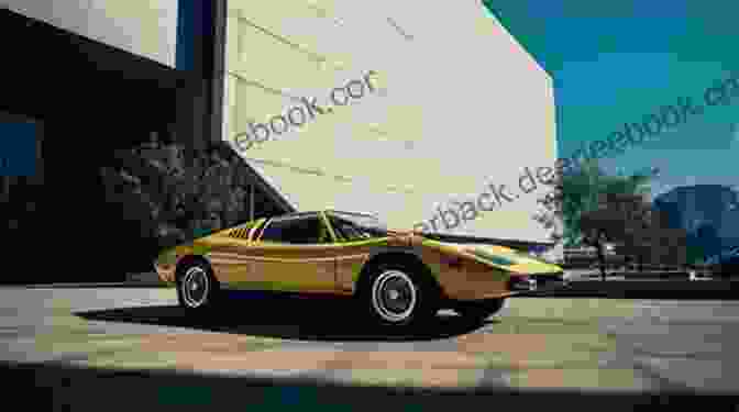 A Sleek, Yellow Lamborghini Miura With Scissor Doors LitRPG: Start With A Lamborghini: Urban Cheating Rich System Vol 5