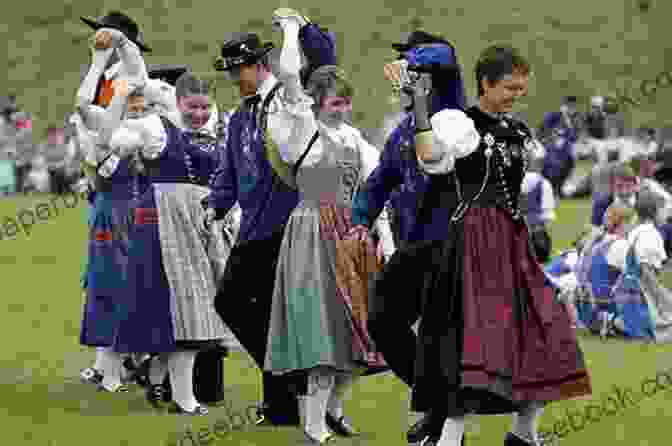 A Vibrant Display Of Traditional Swiss Costumes, Showcasing The Country's Rich Cultural Heritage The Story Of Switzerland Jeffrey Fisher