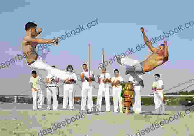 Capoeira Dancers Performing A Dance Move Capoeira: The History Of An Afro Brazilian Martial Art (Sport In The Global Society 45)