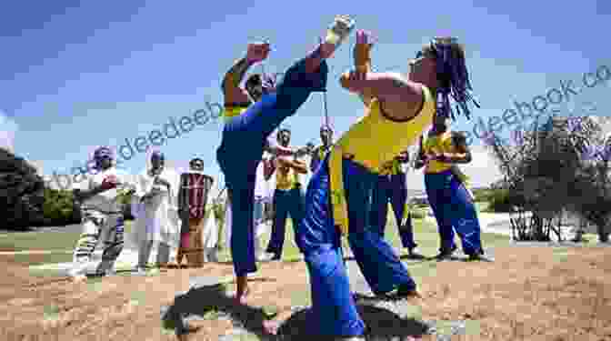 Capoeira Dancers Performing In A Circle Capoeira: The History Of An Afro Brazilian Martial Art (Sport In The Global Society 45)