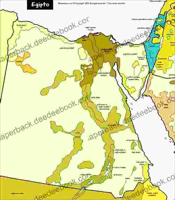 Map Showing The Distribution Of Dialects In Egypt Language And Identity In Modern Egypt