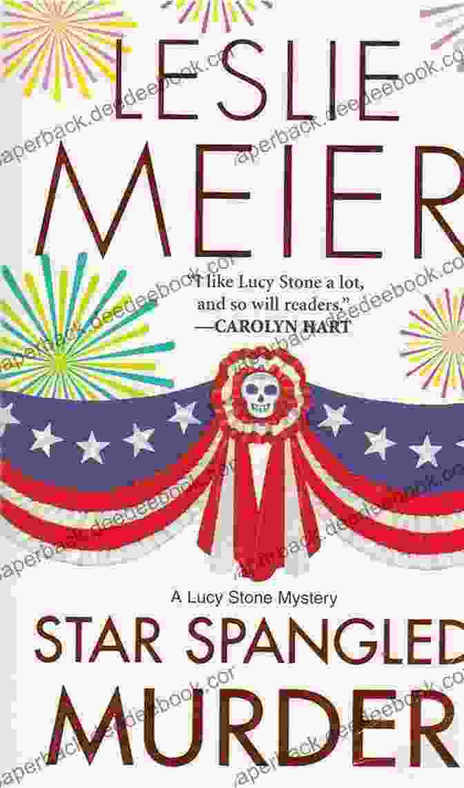 Star Spangled Murder Book Cover By Leslie Meier Star Spangled Murder (A Lucy Stone Mystery 11)