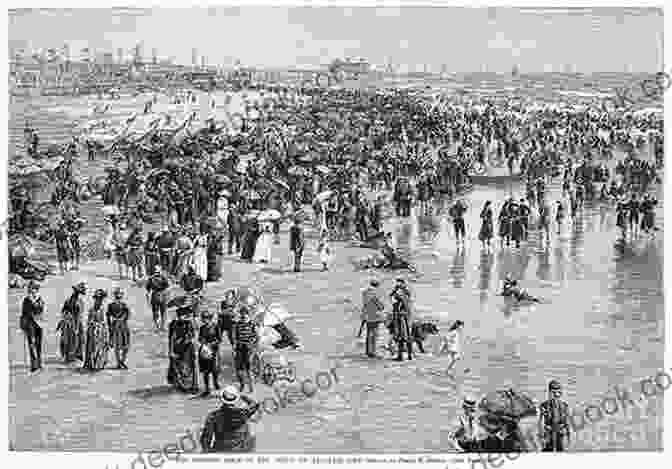 Vintage Photograph Of Families Enjoying Bay View Beach In The 1890s Bay View (Images Of America)