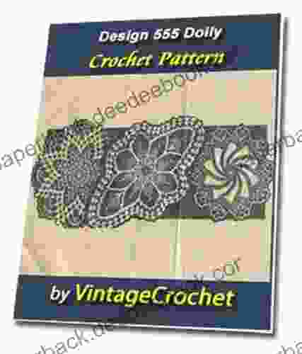 Design 555 Doilies Vintage Crochet Pattern EBook