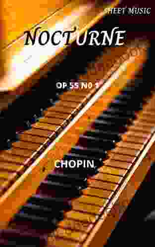 Chopin Nocturne Op 55 no 1 sheet music score